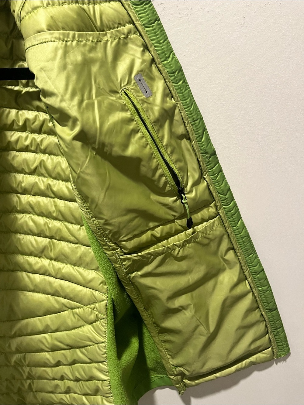 Eddie Bauer First Ascent StormDown 800 Goose Down Filled Puffer Vest Green M - Picture 7 of 11